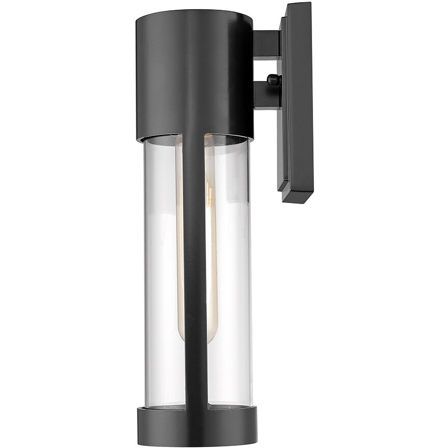 Hester 1 Light 12.5 inch Powder Coated Black Outdoor Wall Sconce